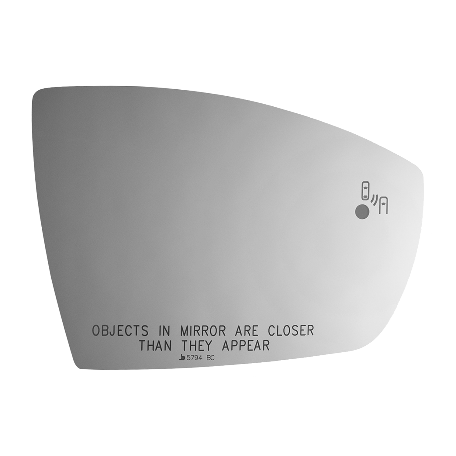 SIDE VIEW MIRROR W BLIND SPOT CROSS PATH